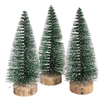 Drzewko sztuczne 27387 zielony 3szt 15cm