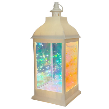 Latarnia plastikowa LED 27212 DRUCIKI biały 60cm