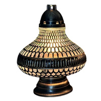 Znicz K-9679 UFO premium czarny/złoty (2szt)