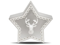 Szkatułka renifer gwiazda 15cm 110503