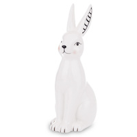 Figurka ZAJĄC 144643 biały 23cm