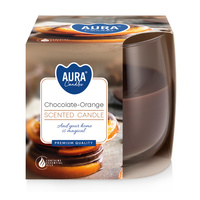 Świeca w szkle SN71-340 Bispol - Chocolate orange