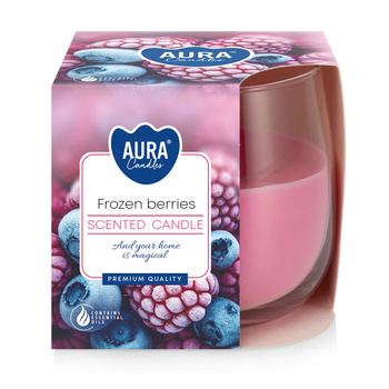 Świeca w szkle SN71-314 Bispol - Frozen berries