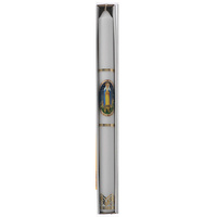 Świeca gromnica DUŻA 40cm 249 biały